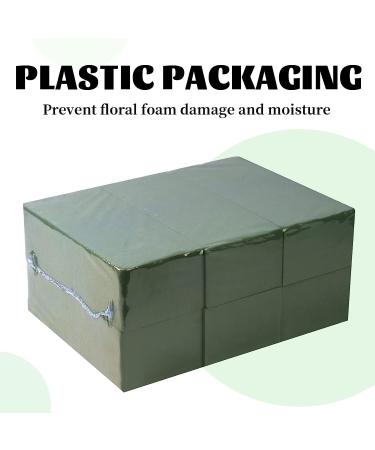 Toopify 6 Pcs Floral Foam  Wet and Dry Floral Foam Blocks Flower Arrangement Kit for Fresh or Silk Artificial Flowers (Green  9" L x 3.1" W x 4.3" H) 6pack - Buy Online on GoSupps.com