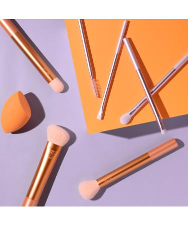 Real Techniques Level Up Brush And Sponge Kit - Professional 8 Piece Set for Makeup Blending with Synthetic Bristles - Buy Online on GoSupps.com