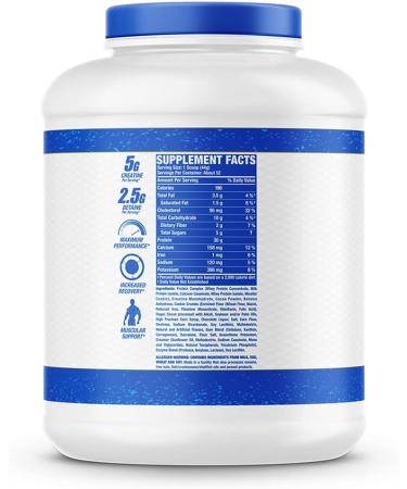 Ronnie Coleman Pro-Antium Whey Protein Powder - 30g Protein BCAAs & EAAs for Recovery & Lean Muscle Support - Double Chocolate Cookie 5lb | International Shipping Available - Buy Online on GoSupps.com