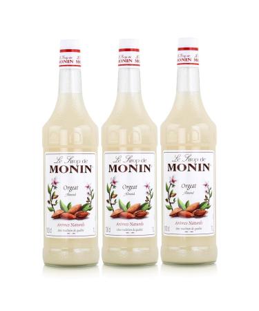 Monin syrup almond 1.0l 3 pack