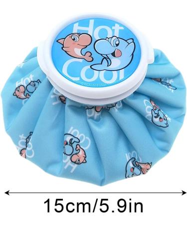 Ice Bags for Injuries Ice Bag for Hot and Cold Use - Leakproof Menstrual Hot Water Bag with Wide Mouth Eases Headache Throbbing Swelling Wisdom Teeth Pochy - Buy Online on GoSupps.com