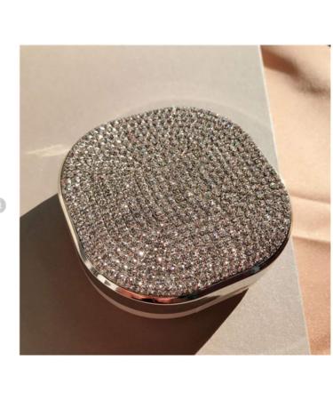 Shining Contact Lens Case Portable Contact Lens Box Kit with Make Up Mirror Women Companion Box Travel Kit Box 01 - Buy Online on GoSupps.com