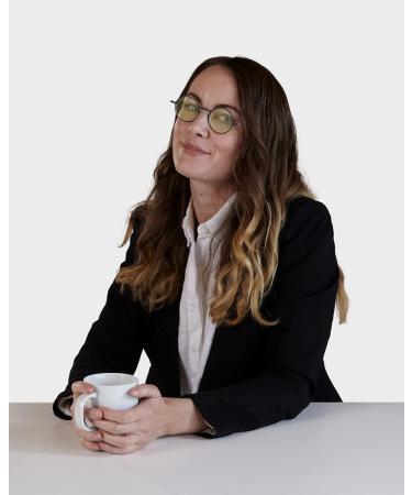 ThinOptics Manhattan Blue Light Blocking Glasses | Round Tortoise | 44mm Reading Specs - Buy Online on GoSupps.com