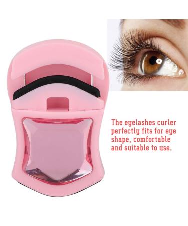 Portable Pink Eyelash Curler - Mini Eye Lash Curler for Travel | Perfect Lashes Anywhere - Buy Online on GoSupps.com