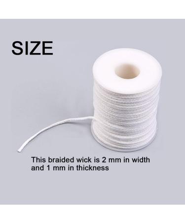 Teemico 400ft 24 Ply Braided Candle Wick Spool for DIY & Making Candles - Buy Online on GoSupps.com