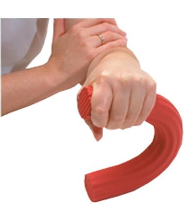 TheraBand FlexBar - Red Light Resistance Training for Grip, Elbow Strength & Pain Relief - Intermediate Level for Men & Women - Buy Online on GoSupps.com