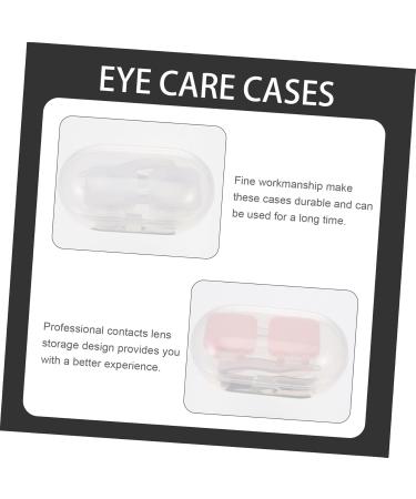Lalafina 5-Sentence Push Glasses Case - Premium Storage Solution for Contact Lens Containers & Glasses Holders | Perfect for Travel & Organization - Buy Online on GoSupps.com