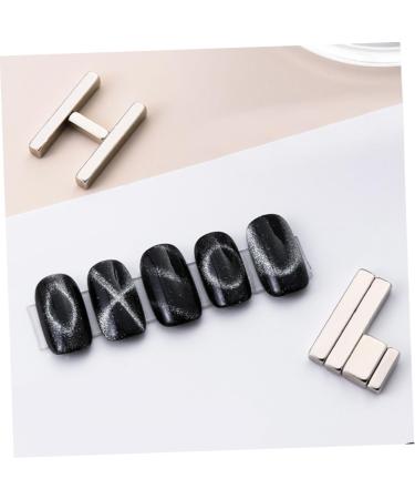 minkissy 4 Sets Nail Magnet Nail Gel Polish Cat Eye Gel Nail Polish Magnet Magnetic Nail Polish Kit Magnet for Nails Polish Cat Eye Magnetic Tool Cat Eyes Magnets Strip Suite - Buy Online on GoSupps.com