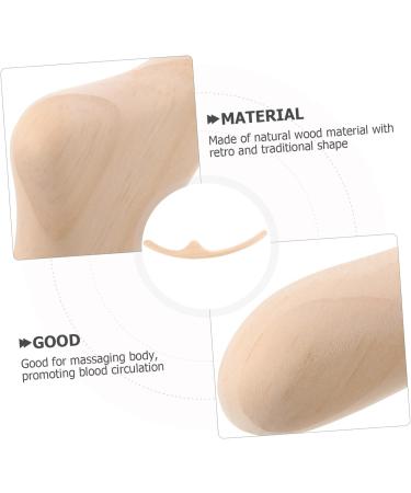 Buy Healeved Wooden Manual Body Massager Tools | Home Massage Devices & Rolling Rods for Relaxation - Buy Online on GoSupps.com