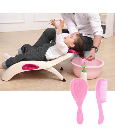 SUPVOX Kids Comb & Hair Brush Set with Soft Goat Bristles for Newborns and Toddlers - Buy Online on GoSupps.com