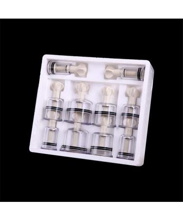 Helloyoung 10pc Massage Set - Rotating Suction Cups for Cupping Therapy & Acupuncture | International Shipping Available - Buy Online on GoSupps.com