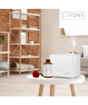 Levona Scent Essential Oil - Fresh Aroma for Home Office Hotel & Spa Perfect in Humidifiers and Diffusers Luxury Fragrance With Nectarine Rose White Musk Notes - 700ml/ 23 fl oz Sweet Honeydew - Buy Online on GoSupps.com