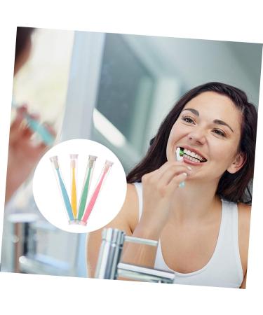 Frcolor 4-Piece Children's Micro Toothbrush Set | Soft Bristle Travel Toothbrushes for Oral Hygiene - Buy Online on GoSupps.com