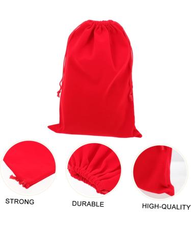 Healeved 3pcs Hair Dryer Storage Bag Dustproof Hair Dryer Bags Hair Blower Bags Travel Blow Dryer Red Flannel - Buy Online on GoSupps.com