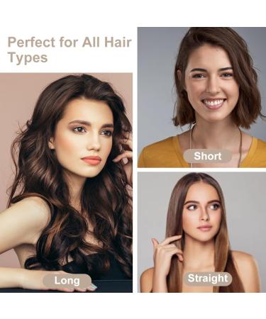 Lock Winder Curls Without Heat | Heatless Curls Band for Short & Long Hair | Overnight DIY Styling in Champagne Color - Buy Online on GoSupps.com