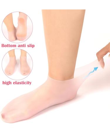 Premium Women's Silicone Socks | Moisturizing Foot Care & Spa Gel Socks - Buy Online on GoSupps.com