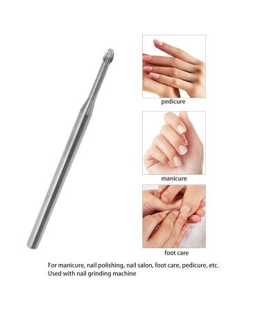 Nail Grinding Head - High Efficiency Tungsten Steel Drill Bit for Manicure | Ideal for Nail Art Shops - Buy Online on GoSupps.com