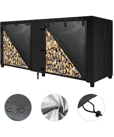 PURPLELILY Firewood Log Rack Cover Sturdy Firewood Stand Cloth Cover Tarpaulin Sheet Perfect For Indoor And Outdoor Camping Use - Buy Online on GoSupps.com
