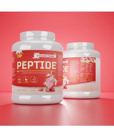 CNP Professional Peptide High Protein 48g Premium Timed Release Protein Blend Micellar Casein Digestive Enzymes 2.2Kg 6 Flavours Available (Strawberry) New Strawberry - Buy Online on GoSupps.com