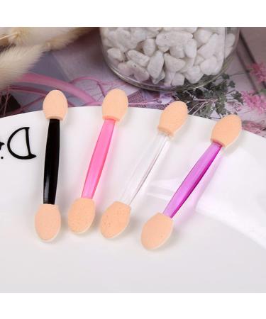 FOMIYES 50pcs Two-color Eyeshadow Brush Beauty Sponges Eyeliner Wands Double-head Brush Woman Lip Brush Mix - Buy Online on GoSupps.com