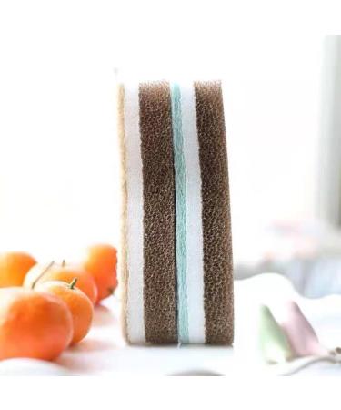 4 Pcs Cleaning Sponge Lovely Inclined Sponge House Cleaning Wipes Dishwashing Pad Soft - Buy Online on GoSupps.com