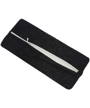 Black Nail Art Design Manicure Care Salon Soft Column Hand Cushion Pillow New Useful and Deft - Buy Online on GoSupps.com
