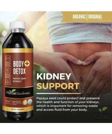 Body Detox Plus - Full Body Colon Cleanser with Kidney Support Liver Support and for the Digestive System - All-natural Superfood Supplement and Colon Broom for Men & Women -12 Units (12oz) - Buy Online on GoSupps.com
