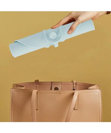 Seyrnicay Brush Cleaning Mat - Silicone Cleanser for Cosmetic Brushes | Portable Cosmetic Cleaning Pads Scrubber Mat Pad for Foundation & Lip Brush blue - Buy Online on GoSupps.com