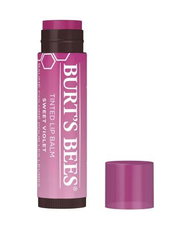 Burt's Bees 2-Pack Rose & Violet Tinted Lip Balm Duos with Shea Butter 8-Hour Hydration Buildable Tint - Buy Online on GoSupps.com