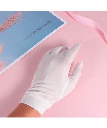 FRCOLOR 1 Pair Laboratory Gloves Housekeeping Gloves Hand Care Gloves Household Gloves Anti Gloves Work Gloves for Women Womens Gloves Gloves Miss White Powder Cotton Gloves - Buy Online on GoSupps.com