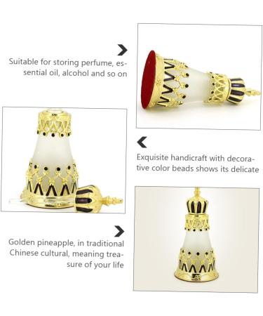 FRCOLOR Essential Oil Bottle Perfumes Arabes Perfume Sample Bottle Arabic Travel Perfume Essential Oil Sample Vials Mini Perfume Essential Oil Sample Bottle Retro Bottled Glass - Buy Online on GoSupps.com
