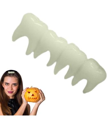 Halloween Hair Clips | Small Hair Barrettes For Women | Chic Hair Clips Stylish Hair Clip Tooth Hair Hairpin Halloween Hair Barrette Hair Accessories Luminous model - Buy Online on GoSupps.com