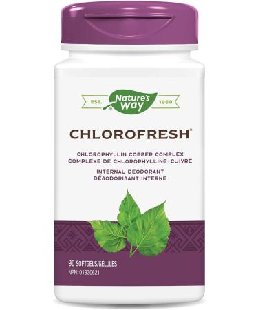 Nature's Way Chlorofresh / 90 Soft Gels