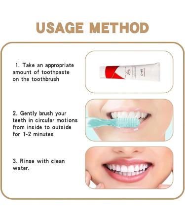 Sp-7 Probiotic Toothpaste Ultra Whitening Toothpaste Probiotic Toothpaste for Stain Removal and Whitening Deep Cleaning Toothpaste Fresh Breath Toothpaste - Buy Online on GoSupps.com