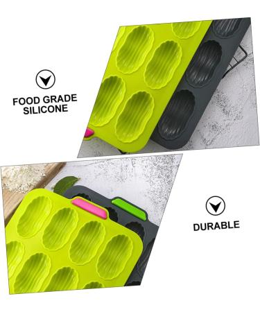MAGICLULU Silicone Muffin Tin 2 Pcs Silicone Cake Mold Silica Gel Biscuit Cookie Plate Silicone Mold 34.5x23.8cmx2pcs - Buy Online on GoSupps.com