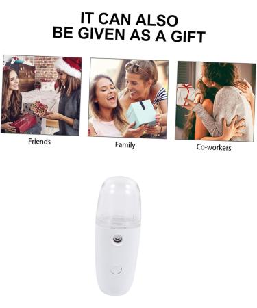 Healeved 1 Set Spray Hydrating Apparatus Portable Spray Mist Pore Handheld Plastic White - Buy Online on GoSupps.com