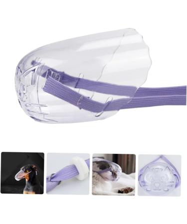 Kisangel 5pcs Cat Muzzle Mouth Pet Mask Anti-Barking Mask Dog Mouth Cover Hood Bubble Muzzle Basket Muzzle Pp - Buy Online on GoSupps.com