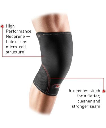 McDavid Neoprene Knee Support Compression Sleeve - Medium Size for Men & Women - Added Thermal Compression for Exercise - 1 Unit - Buy Online on GoSupps.com