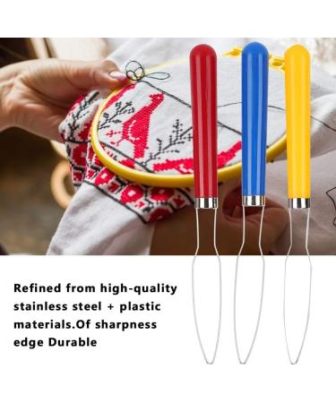 6-Piece Button Hook Set with Wire Cutting - One-Handed Zipper & Button Tools for Easy Closure | International Shipping - Buy Online on GoSupps.com