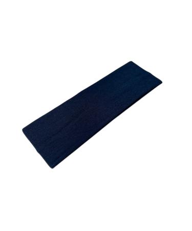 WESTEND CHOICE 7cm Wide Headbands Plain Stretchy Hairband Unisex Kylie Headband Bandeau Gym Exercise Headbands for Women & Men Soft Yoga Head Band (Navy) - Buy Online on GoSupps.com