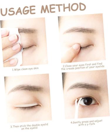 FOMIYES 40 Sheets Double Eyelid Sticker Double Eyelid Tape Eyelid Tape for Hooded Eyes Eyelid Tapes Cosmetic - Buy Online on GoSupps.com