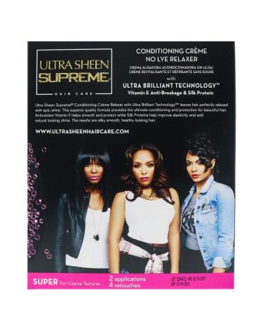 Supreme Valu-Pak No-Lye Conditioning Creme Relaxer - Gentle Hair Relaxer for Smooth, Frizz-Free Results - Buy Online on GoSupps.com