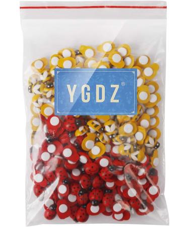 200PCS Wooden Bees and Ladybugs for Crafts and DIY Decoration - YGDZ - Buy Online on GoSupps.com