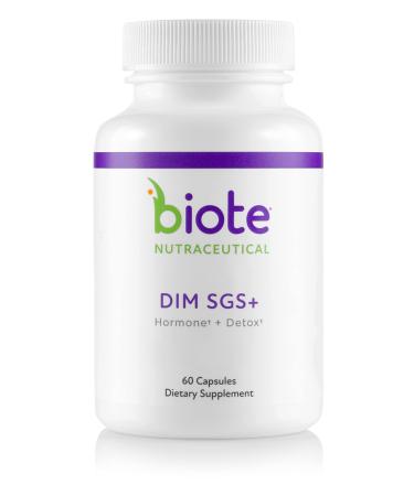 BIO-TE DIM SGS + Supplement - Hormone Balance & Detox Support 60 Capsules(1 Pack)