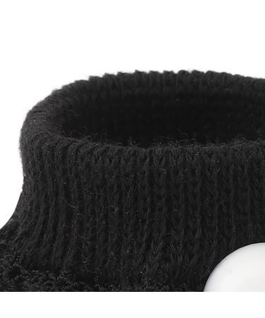 Acupressure Bracelet - 2 Travel Sickness Bands for Nausea & Dizziness Relief | Black Nylon - Buy Online on GoSupps.com