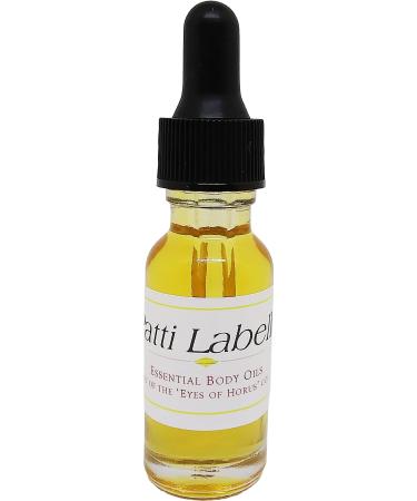 Patti Labelle - Type For Women Scented Body Oil Fragrance Glass Dropper Top - Gold - 1/2 oz. - ID#35826 0.5 Fl Oz (Pack of 1)