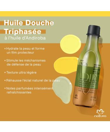 NATURA Ekos Andiroba Triple-Phase Shower Oil - 200ml | Moisturizing Body Wash - Buy Online on GoSupps.com