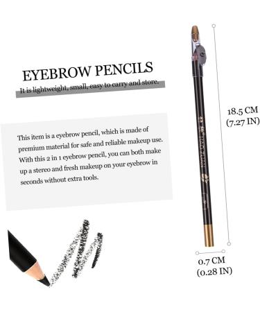 POPETPOP 24 pcs with A Makeup Pencil Beauty in Sharpener Girls Women Eyebrow -in- Pencils Tool Built-in - Buy Online on GoSupps.com