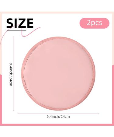 SHCHME 2 PCS Castor Oil Pack SHCHME Castor Oil Pack Castor Oil Pack Wrap Breast Pads Reusable and Washable Castor Oil Pack Compress for Breast (Oil Not Included)(Breast Pads Pink) - Buy Online on GoSupps.com
