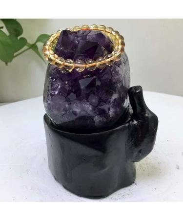 Natural Amethyst Quartz Cluster 2.64 LBS Crystal Stone Geode Druzy Specimen Purple IrregularCrystals Stones for Reiki Home Decoration - Buy Online on GoSupps.com